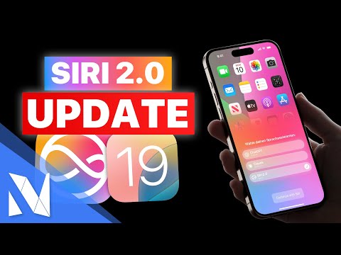 Siri 2.0 kommt mit iOS 19 - ENDLICH erscheint der Siri ChatBot! 🤩 | Nils-Hendrik Welk