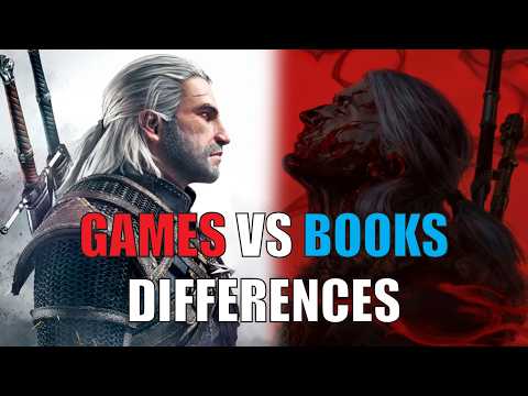 Witcher Games VS Books: Differences Explained!