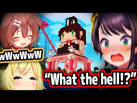 Subaru Finally Saw Watame's "SuBunny Statue" and Her Reaction Is Priceless【Hololive】