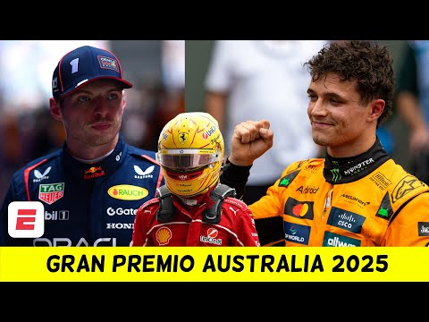 LANDO NORRIS GANA GP AUSTRALIA 2025. VERSTAPPEN, segundo. HAMILTON DEBUTA con FERRARI | Formula 1