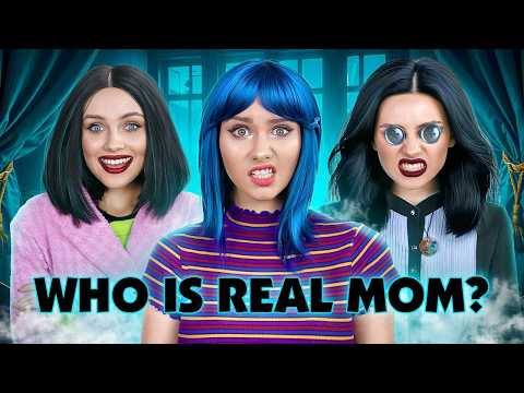 Good Mom vs Evil Mom From Other World! Coraline in Real Life