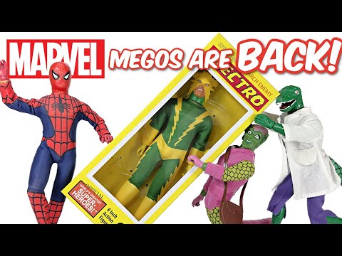 45 Years Later: Marvel Mego Action Figures Are Back!