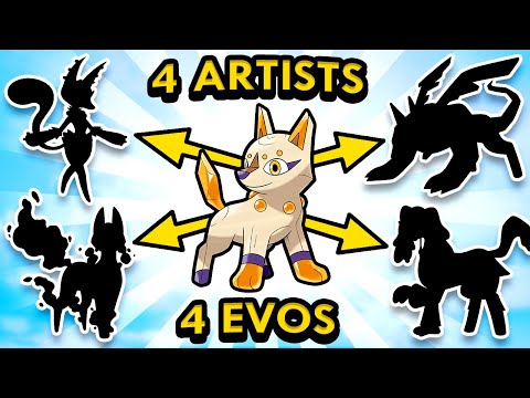 4 Artists Design Evolved Forms for my Pokemon 2