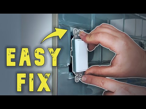 How To Fix Sunken Outlet Or Switch On Tile! For Beginners