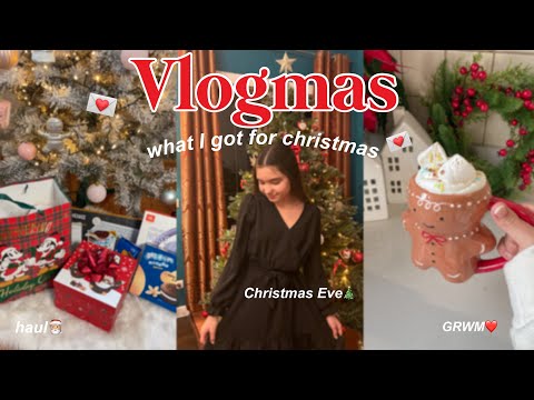 VLOGMAS 2023 / christmas haul, co dostałam na święta🎄