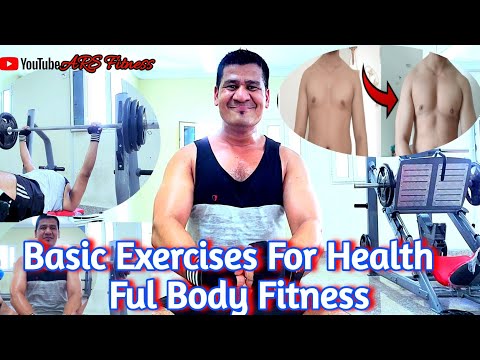 How to Basic Exercises To Maintain Health and Fitness For Ful Body#ChestWorkout#Gymsong2024