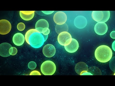 Green Natural Watercolor Textures and Circles Background video | Footage | Screensaver