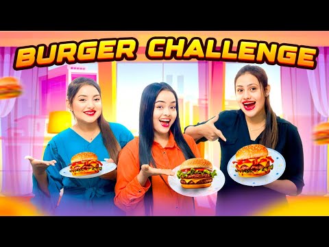 বার্গার খাবার প্রতিযোগিতা | Challenge Vlog | Borna Hossain