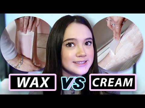 I Try Wax vs Cream Hair Removal (Quarantine Edition) ... Fiona Frills