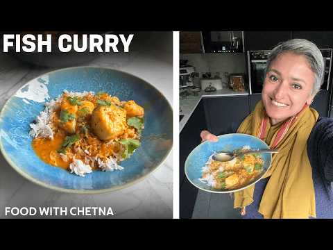 30 minute meals - COCONUT FISH CURRY! a simple healthy meal!