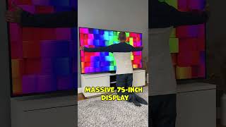 LG 75 inch TV QNED86 4K UHD TV 2024 Unboxing