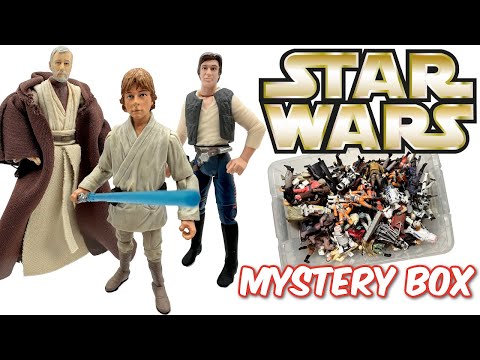 STAR WARS Mystery Box!!!  Let's dig through some 90's figures!!!