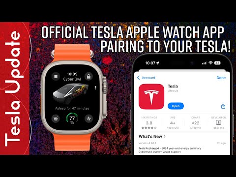 Official Tesla Watch App Requirements And Pairing- 2024 Holiday Update Apple Watch Edition