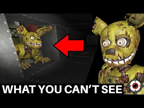 What FNAF Help Wanted Hides in the FNAF 3 Area