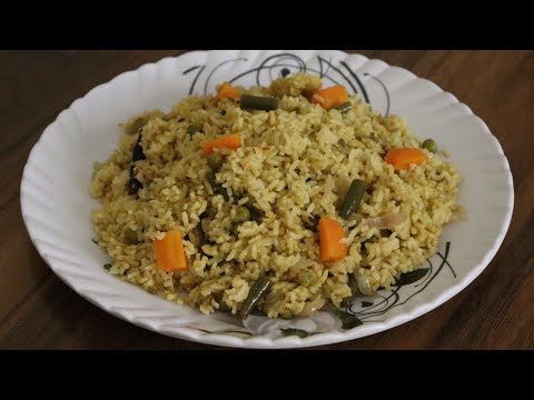 Vegetable Pulao Recipe || Pulao Recipe || Veg Pulao in Cooker