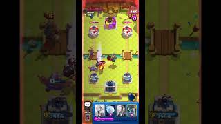 Defending with monk #gamingshortsvideo #clashroyalshorts #gaming #clashroyle#clashcommunity