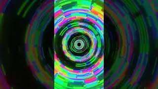 Glitch Tunnel | Looping Background | After Effects | 2022 | #shorts