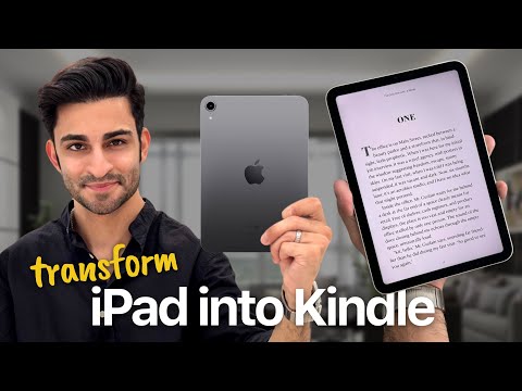 Turn iPad mini into a Kindle! | The ultimate e-reading experience ✨