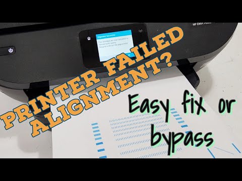 Fix Alignment Problems on HP ENVY 7855 7858 7155 Printer