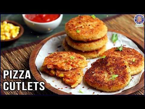 Pizza Cutlets Recipe | Crispy Cheesy Pizza Cutlets | Quick & Easy Snack Recipe | Chef Bhumika