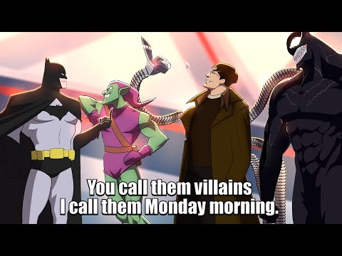 Spiderman, Spooderman & Spider Society React to How Batman Would DESTROY Their Villains!