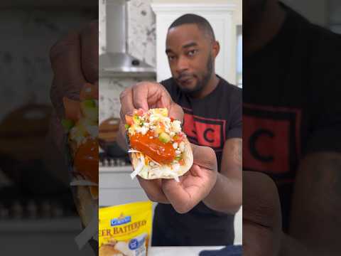 Let’s make buffalo fish tacos with @gortonsseafood #gortonspartner #fishtacos #onestopchop