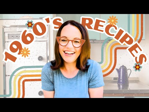 ✨VINTAGE VIBES✨ 1960's recipes!!