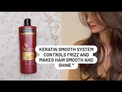 TRESemee Keratin Smooth Shampoo/ For frizz control & Shiny Hairs . || The Lovely Girl Mano