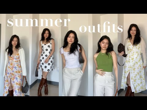 5 summer outfit ideas ft. petite studio nyc 💛