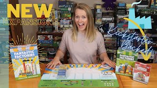 Fantastic Factories | Manufactions & Subterfuge Expansions UNBOXING!