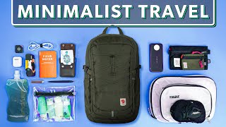 11 Minimalist Packing Tips For Travel