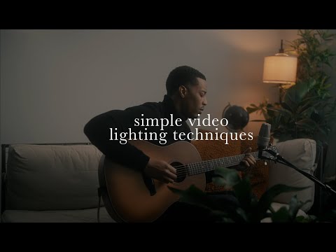 two simple lighting techniques for quality video at home