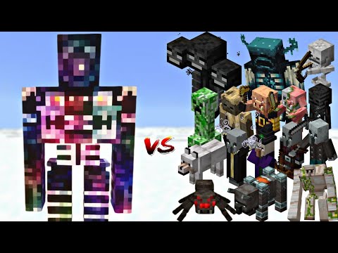 Minecraft: All Mobs vs The Ultimate Chad Villager – EPIC Battle!