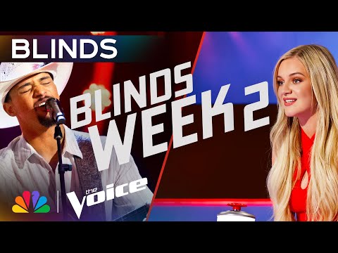 Phenomenal Blind Auditions from Week 2 | The Voice | NBC