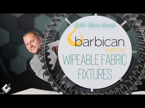 Barbican Laminated Fabric Fixtures