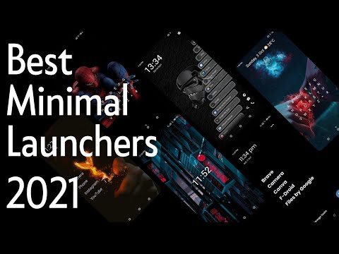 5 AMAZING Minimal Android Launchers 2021 🔥 #androidlauncher