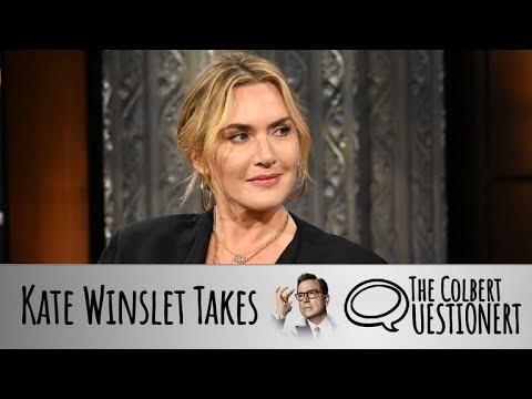 Kate Winslet Takes The Colbert Questionert - Part 2