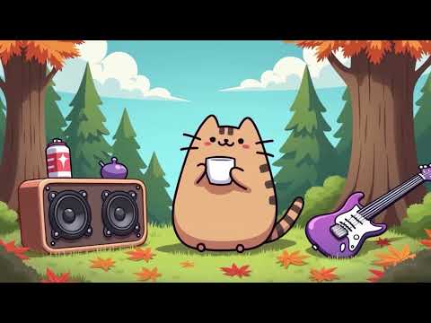 Pusheen’s Chillhop Cafe 🎶 Lofi Study Music for a Relaxing Day ☕