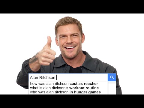 Alan Ritchson Answers The Web's Most Searched Questions | WIRED