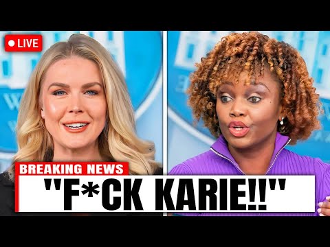 Karoline Leavitt DESTROYS Karine Jean-Pierre On LIVE TV