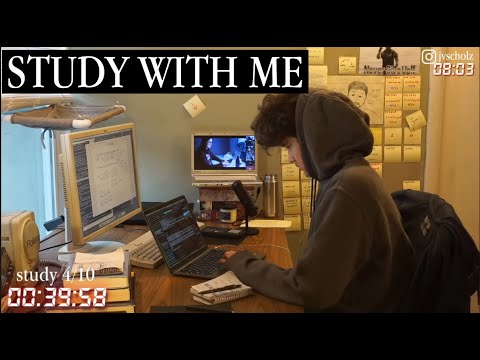 study with me live pomodoro | 12 hours