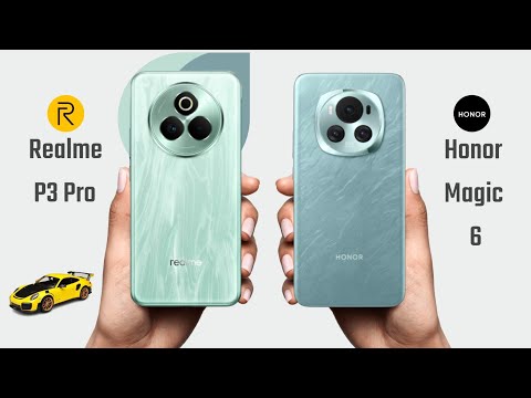 Realme P3 Pro vs Honor Magic 6