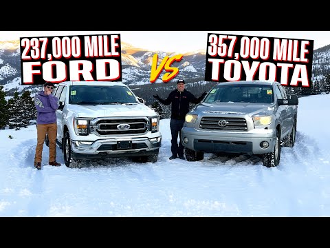 Just Broken In: We Drive These Two Super High-Mileage Truck Heroes!