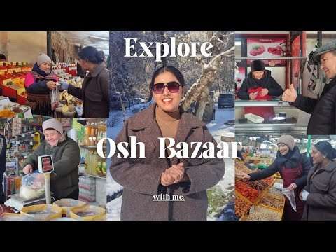 🇰🇬Explore Kyrgyzstan #oshbazaar[InTelugu ]#teluguvlogs #kyrgyzstan @AlphAngel_Family