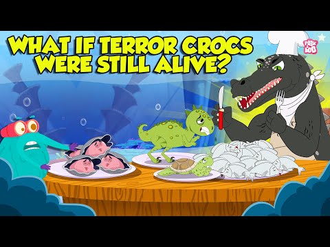 What If Terror Crocs Were Still Alive?। Deinosuchus - Terror Croc That Ate Dinosaurs। Dr. Binocs