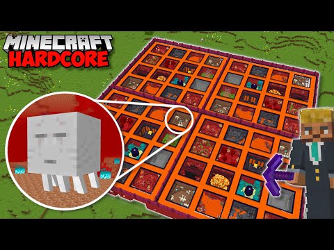 I Built The WORLDS BIGGEST NETHER ZOO in Minecraft Hardcore (#104)