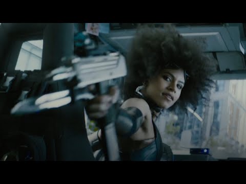 Domino Powers & Fight Scenes | Deadpool 2