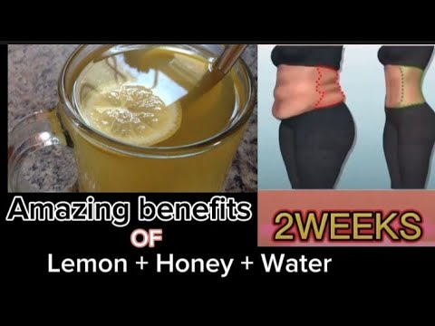 Lemon And honey diet drink for weight loss || The Lovely Girl Mano .