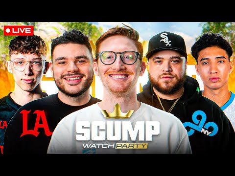 🔴LIVE - SCUMP WATCH PARTY!! CDL OPENING WEEK!! | CDL Major 1 Week 1