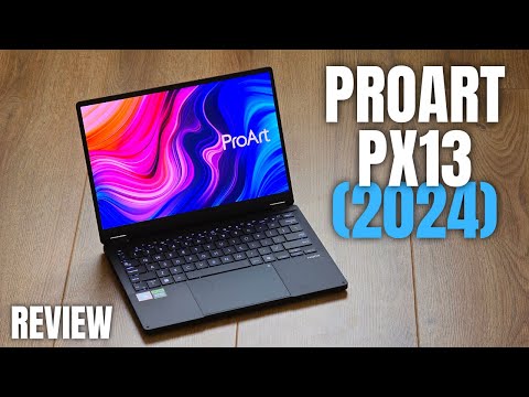 The FASTEST 13" Laptop! - Asus ProArt PX13 (2024) REVIEW